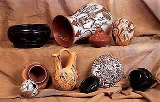 Notah Dineh carries an extensive collection of Native American pottery.